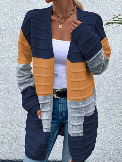Chaquetilla Rayada Estilosa Mujer