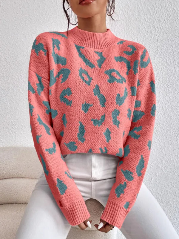 Jersey Leopardo Femenino Estilo Wild