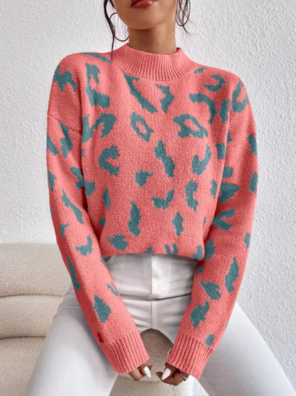 Jersey Leopardo Femenino Estilo Wild