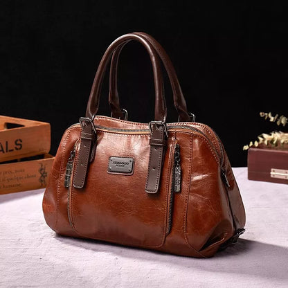 Bolso Bandolera Cuero Auténtico
