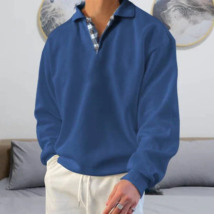 Jersey Hombre Cuadros Relajado