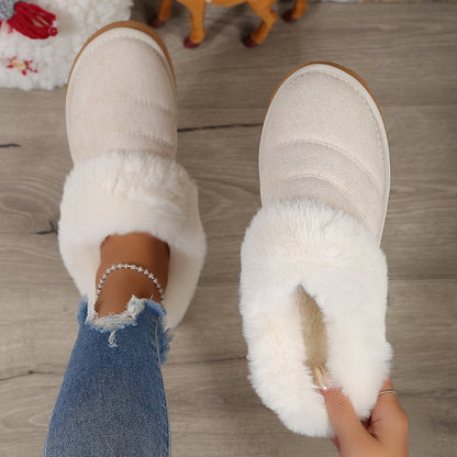 Pantuflas Mujer Piel Suave Invierno - Vestiria