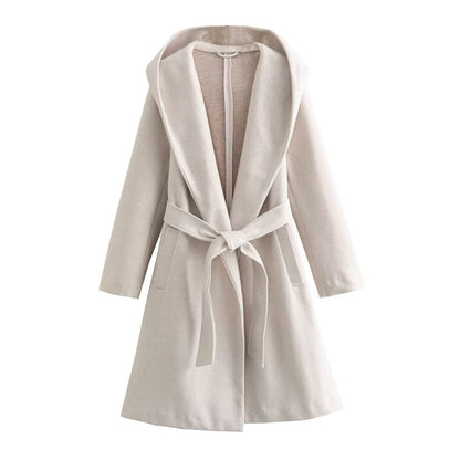 Chaquetón Mujer Capucha Acogedor Elenira