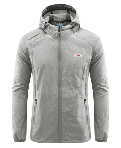 Chaquetón Impermeable Hombre con Capucha