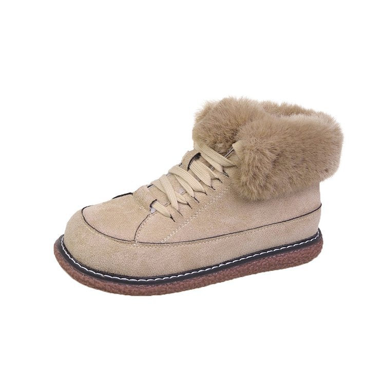 Zapatillas Mujer Invierno Peludas Confortables
