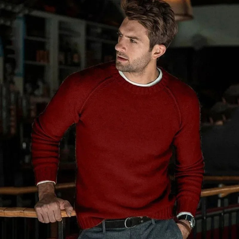 Sudadera cuello redondo cómoda