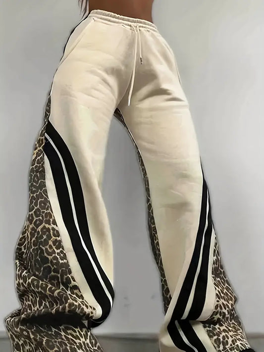 Pantalón de Piel de Felpa Suave Mujer - Vestiria