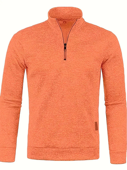 Sudadera Hombre Cremallera Minimalista