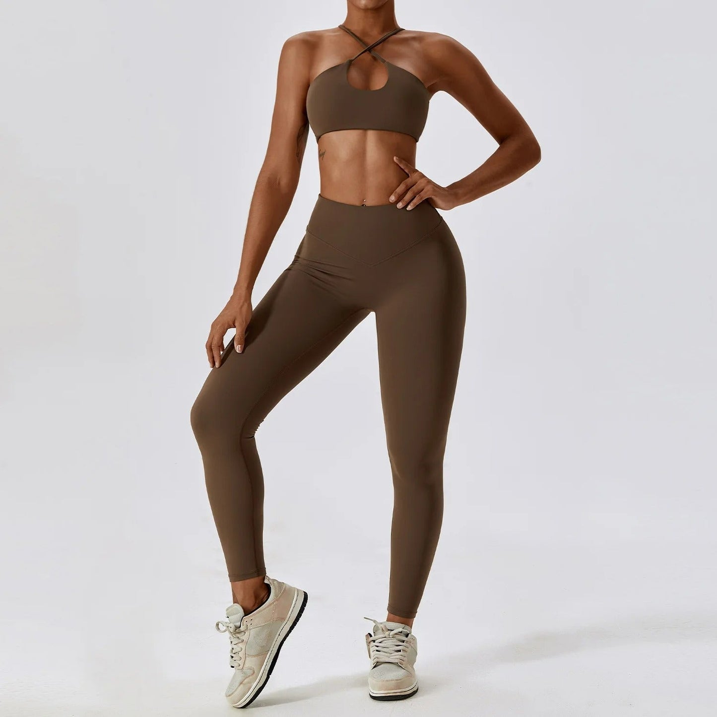 Pantalones y Top de Yoga para Mujer