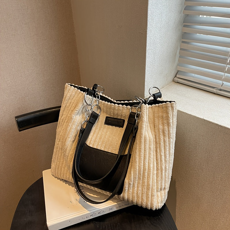 Bolso Bandolera de Piel con Cadena