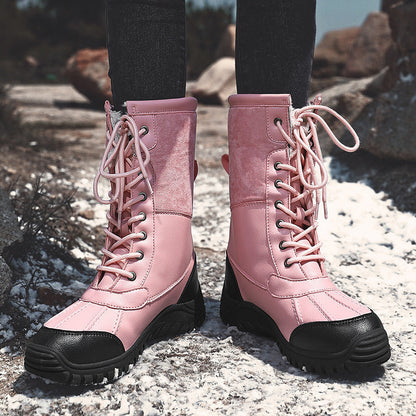 Botas de nieve acogedoras y resistentes al agua