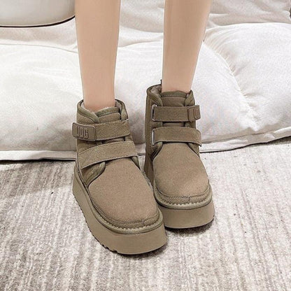 Botas de Nieve Cálidas Forradas Mujer - Vestiria