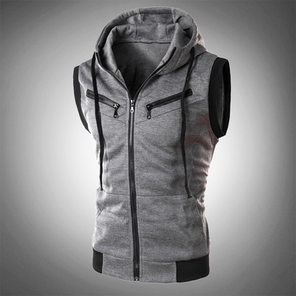 Chaleco Deportivo Ligero con Capucha