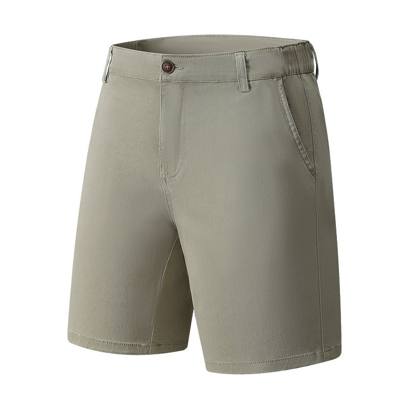 Pantalones cortos elásticos hombre informal
