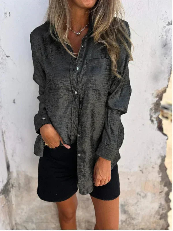 Camisa Ante Mujer Elegante