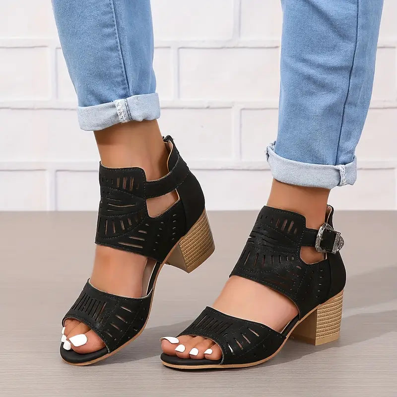 Sandalias Mujer Tacón Alto Elegantes