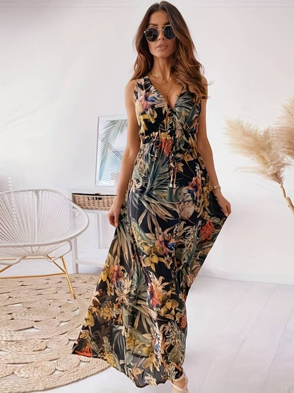 Vestido Boho Estampado Floral Mujer