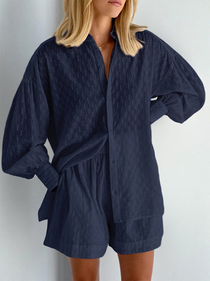 Traje de verano ligero mujer – Blusa y shorts frescos