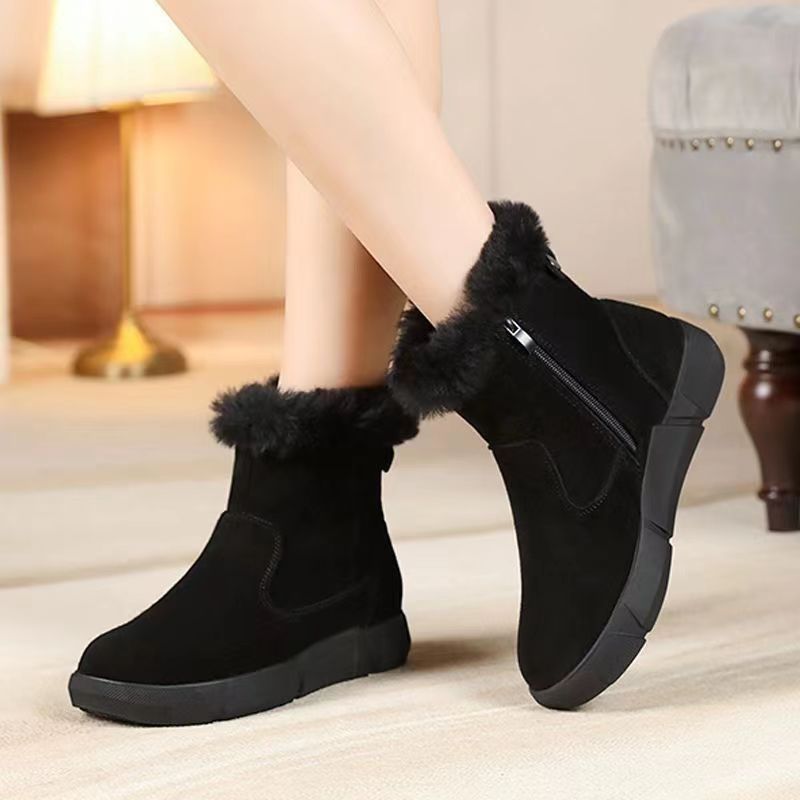 Botas Mujer Abrieles Calentitas Plataforma Baja - Vestiria