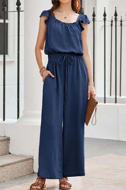 Mono Casual con Volantes Elegante