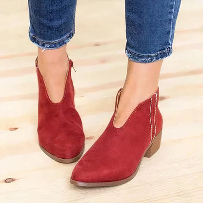 Botas Mujer Punteras Fino Atractivas - Vestiria
