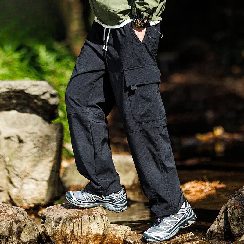 Pantalones de montaña impermeables hombre
