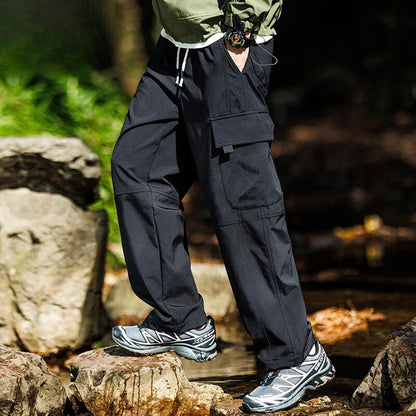 Pantalones de montaña impermeables hombre
