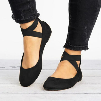 Bailarinas Mujer Invierno Tobillo Cálido