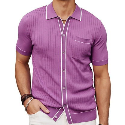Camisa Hombre Ligera Estilo Verano