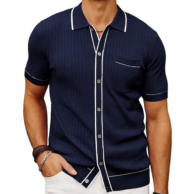 Camisa Hombre Ligera Estilo Verano - Vestiria