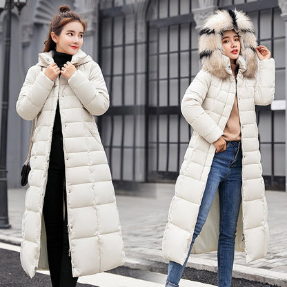 Abrigo Invierno Largo Acogedor Mujer - Vestiria