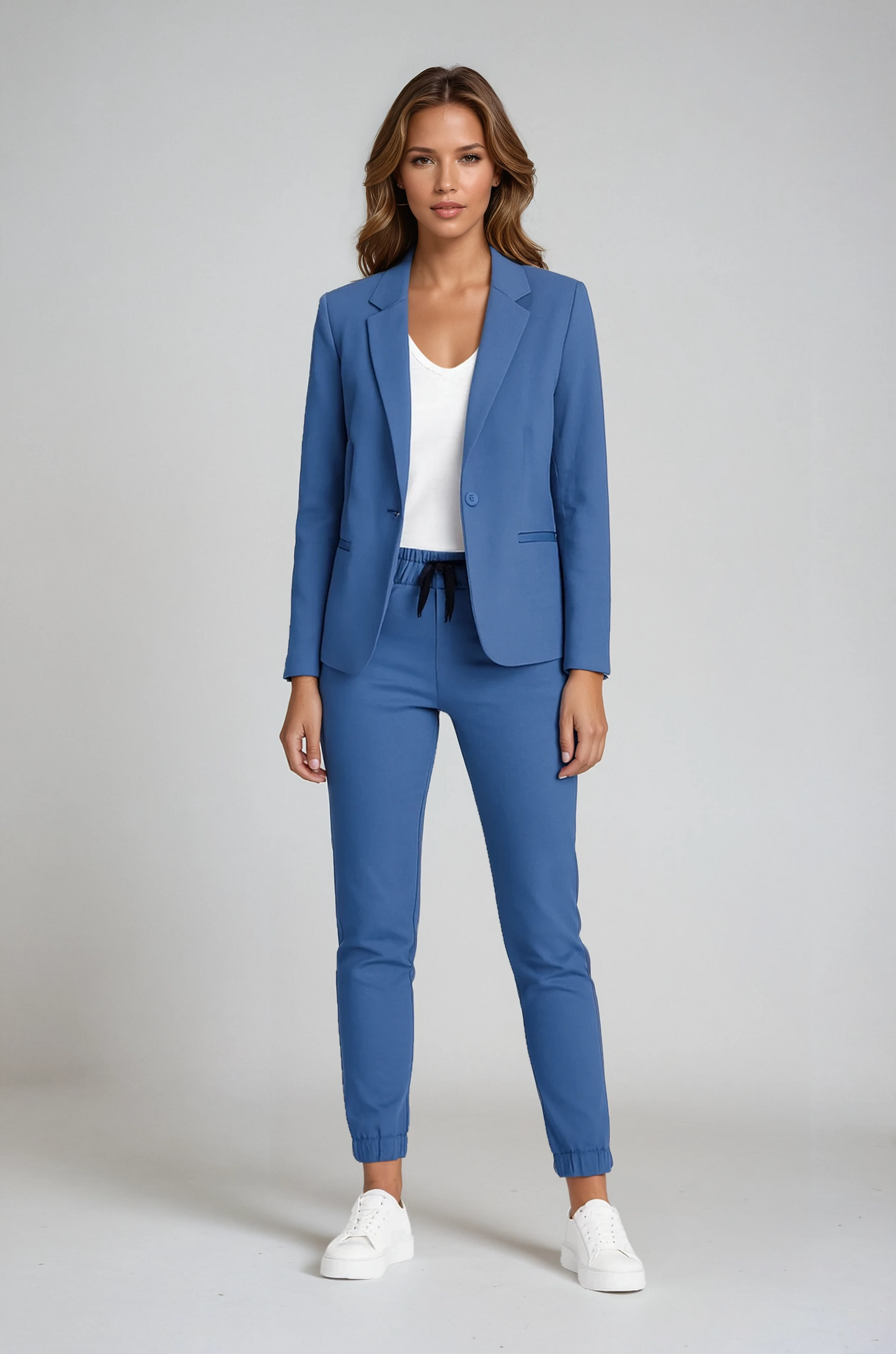 Traje Mujer Chaqueta Pantalón Elegante Slim - Vestiria