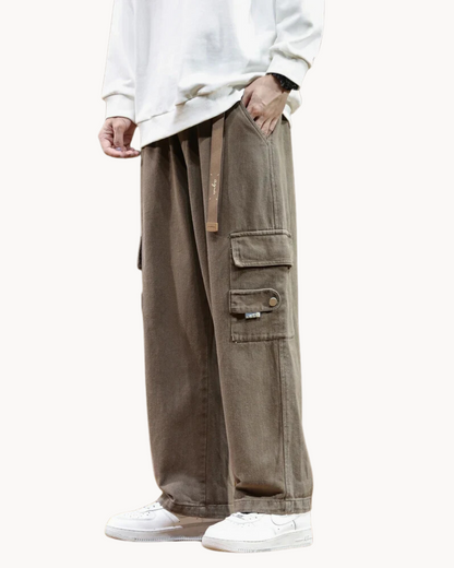 Pantalones Cargo Ligeros Verano Hombre