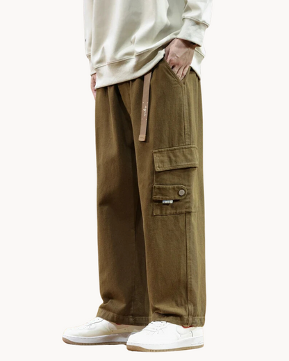 Pantalones Cargo Ligeros Verano Hombre
