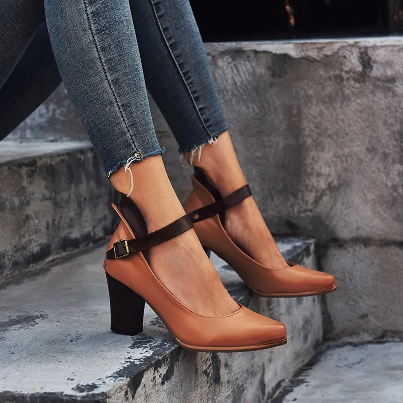 Zapato Mujer Tacón Alto Elegante - Vestiria