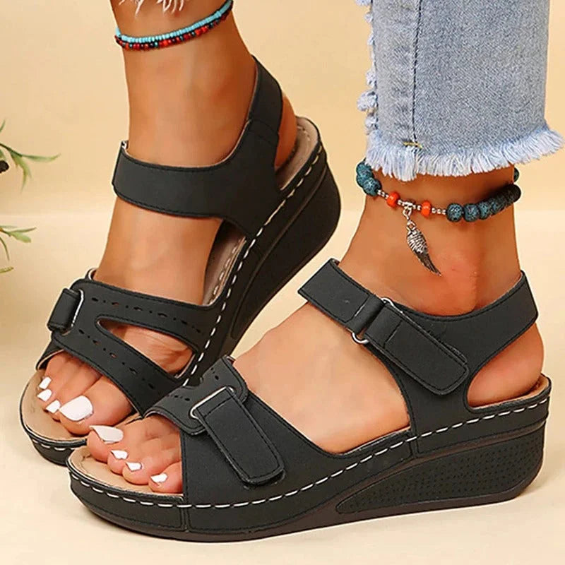 Sandalias ortopédicas suaves y cómodas para mujer
