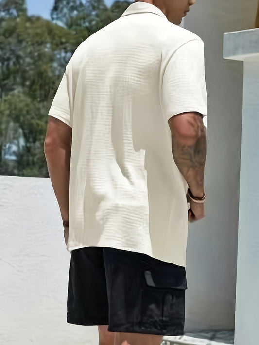 Camisa Verano Manga Corta Relajada - Vestiria