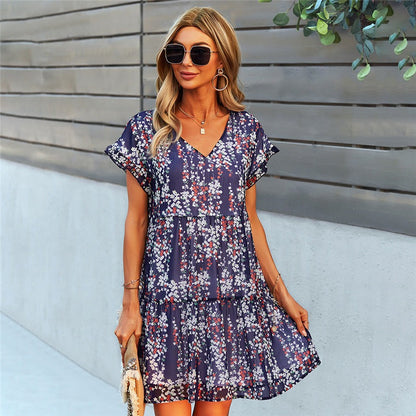 Vestido ligero estampado mujer verano - Vestiria