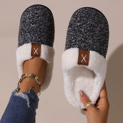 Pantuflas de Piel Suave con Talón Descubierto - Vestiria