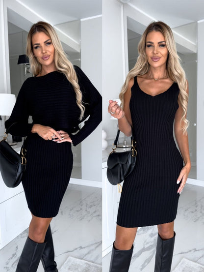 Conjunto Jersey y Vestido Cálido Invierno - Vestiria
