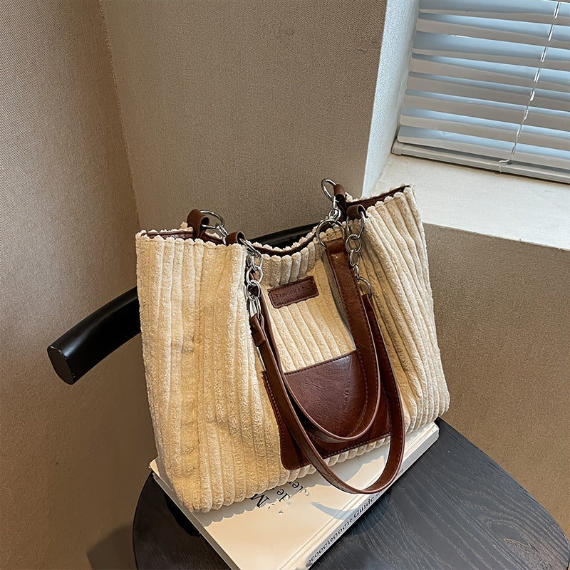 Bolso Bandolera de Piel con Cadena