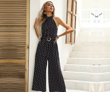 Traje Mono Estampado Chic