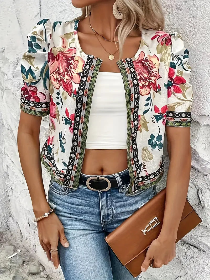 Chaqueta ligera Florales Mujer Verano