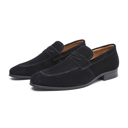 Zapatos de ante elegantes para hombre minimalistas Kenjiro