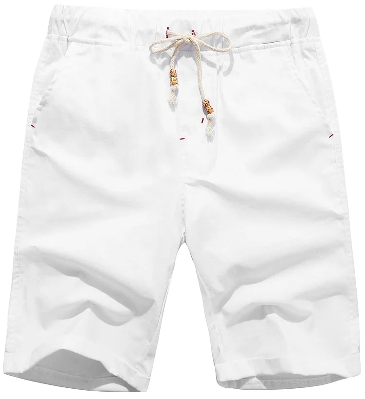 Pantalones cortos de playa ligeros con cintura ajustable - Vestiria