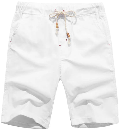 Pantalones cortos de playa ligeros con cintura ajustable - Vestiria