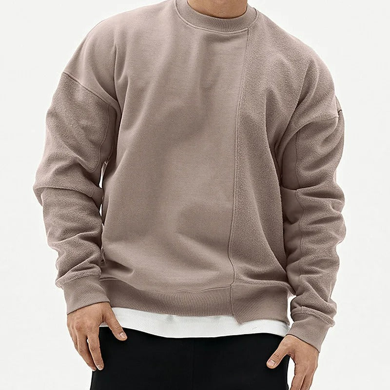 Jersey Hombre Cuello Redondo Relajado