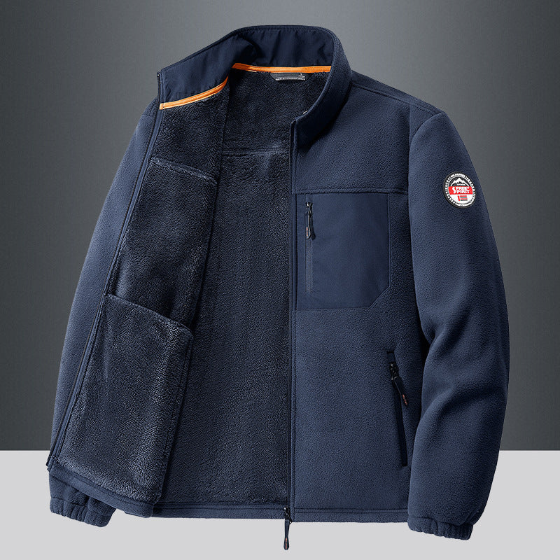 Chaqueta Hombre Polar Ligera Renlo