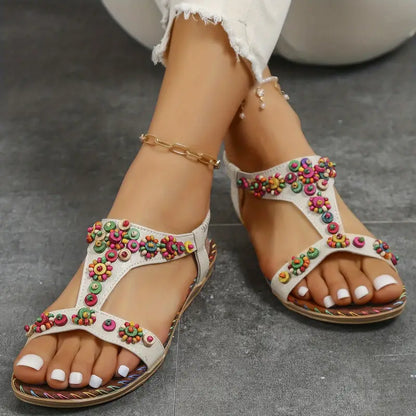 Sandalias Verano Coloridas Diseño