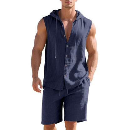 Chaleco Hombre Tejido Ligero Estilo Verano